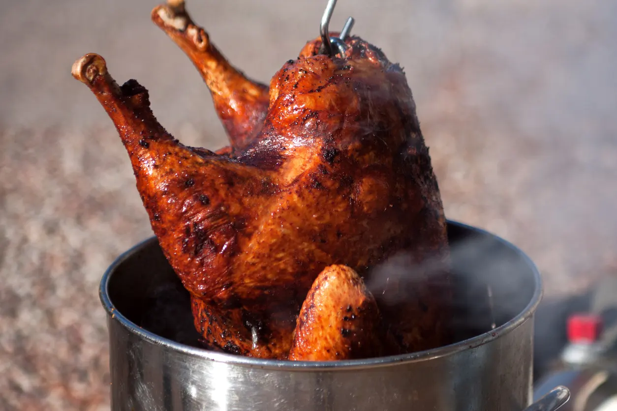 Fried Turkey - David's Soundview Catering