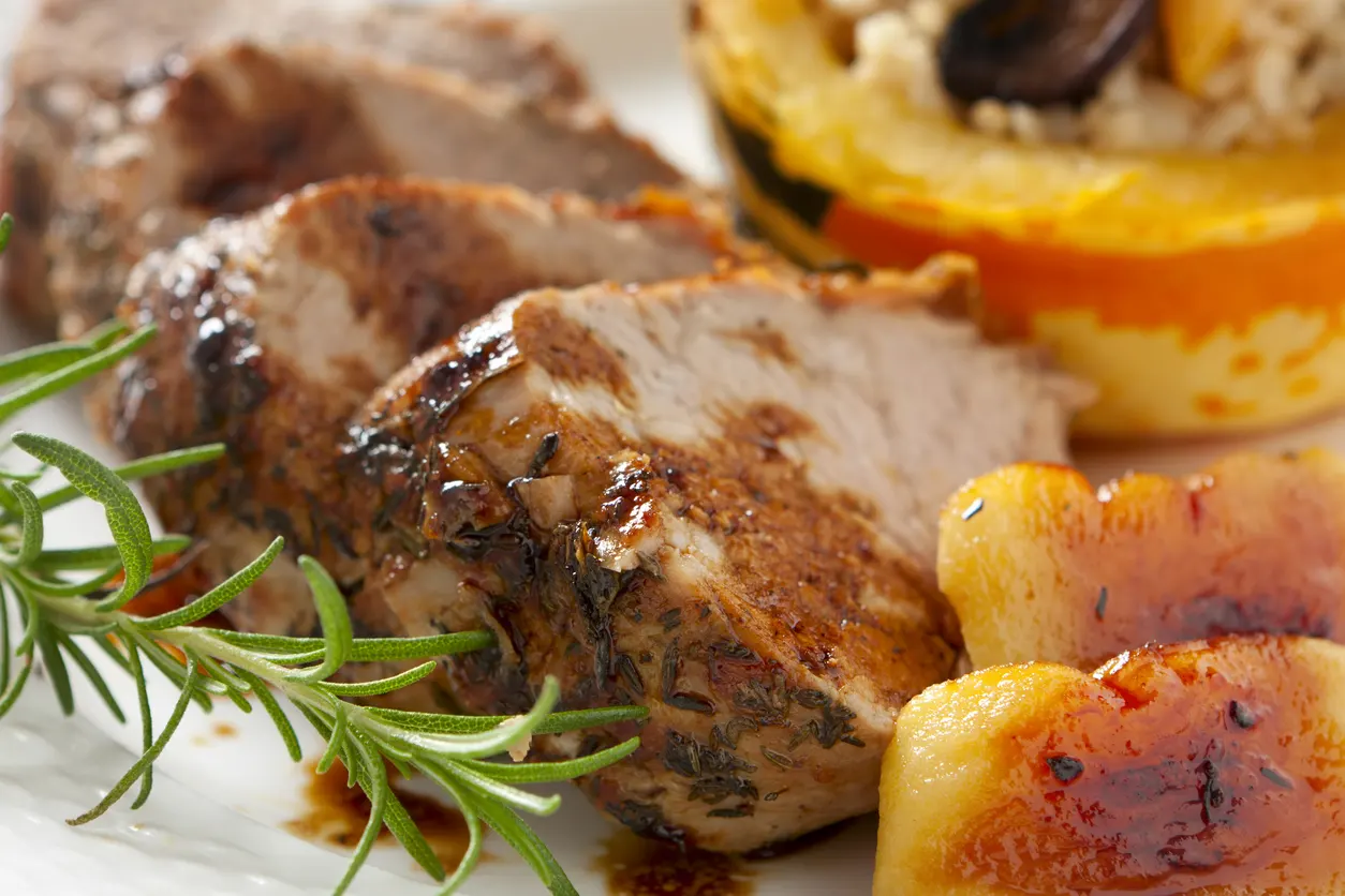 Pork with Apples - David's Soundview Catering