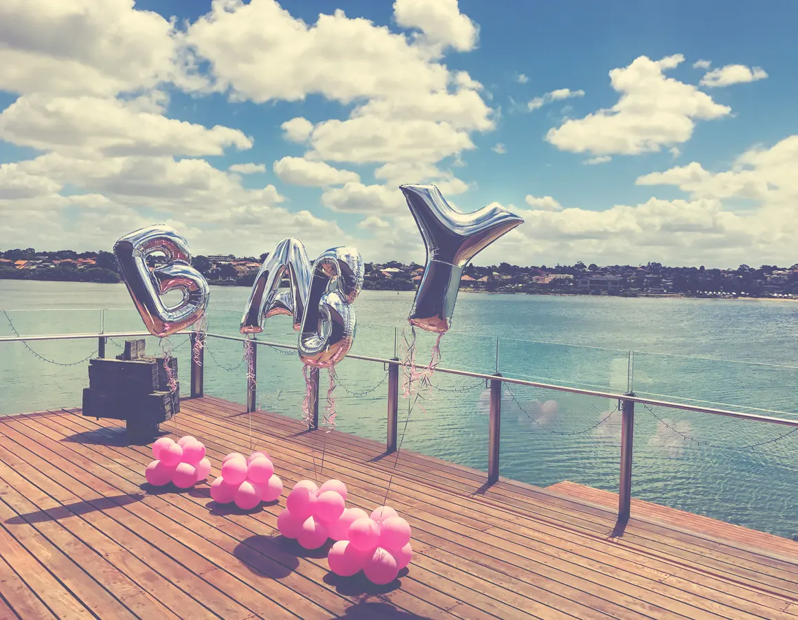 Outdoor Baby Shower - David's Soundview Catering