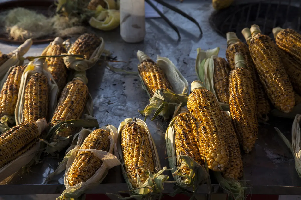 Grilled Corn - David's Soundview Catering